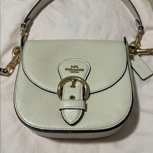 Coach Ivory Leather Crossbody Bag